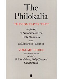 The Philokalia: The Complete Text, Volume III