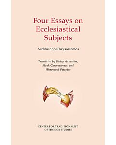 Four Essays on Ecclesiastical Subjects