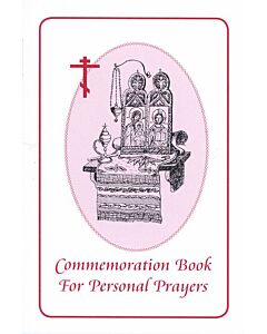 Commemoration Book For Personal Prayers