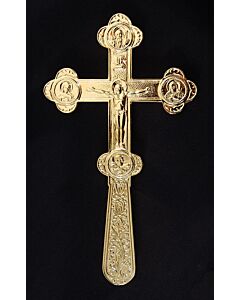 Gold-plated reliquary Cross