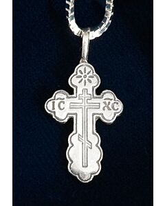 St. Olga Cross - silver (.75")
