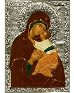Riza Icon of the Mother of God “Umilenie” (“Compunction”)