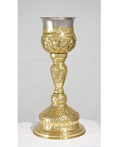 Lacquered brass Chalice (size 1)