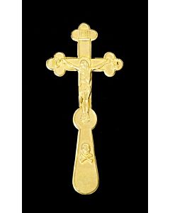 Gold-plated Russian blessing Cross