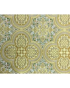 “Portofino” Rayon Brocade with Real Metal