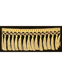 Tasseled Metallic Thread Fringe