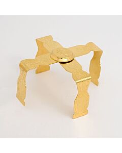 Small Gold-Plated Embossed Asterisk (Star)