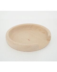 Small wooden oblation tray