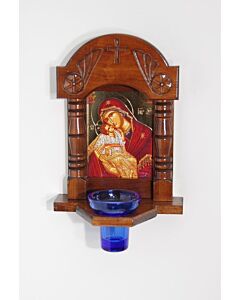 Medium Shrine with Icon of the Theotokos