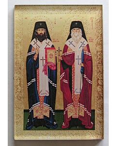 Magnetic acrylic Icon of Saints John and Glicherie