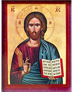 Magnetic acrylic Icon of Christ blessing