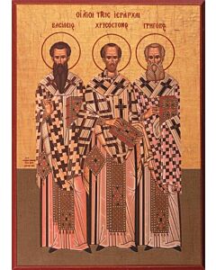 Three Holy Hierarchs 8 X10
