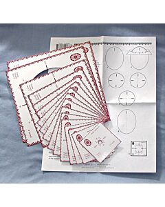 Egg-decorating templates