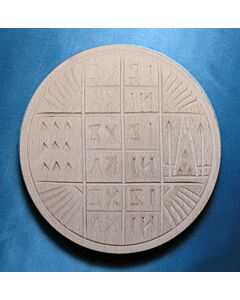 5⅜″ wooden prosphora seal