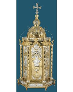 Gold- and silver-plated tabernacle - SPECIAL ORDER!