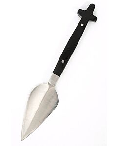Spear with black handle