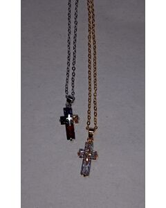  Jeweled Cross with Tiny Cross Inside