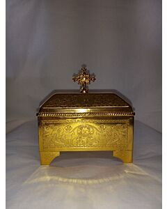 Gold Plated Artoklasia Box Medium