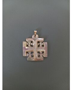 Mother of Pearl Jerusalem Cross