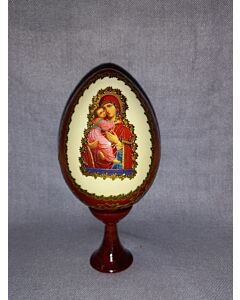 Vladimir Mother of God Icon Egg