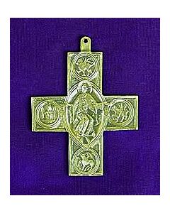 Bronze early English pectoral Cross