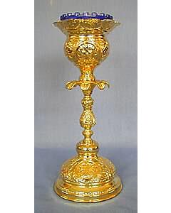 Gold-plated Holy Table lamp