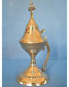 Brass hand censer