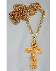 Gold-plated Tsar Nicholas Cross