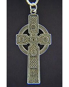 Celtic Cross #1, Sterling Silver (1.75")