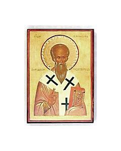 Fancy Icon of St. Clement of Ochrid