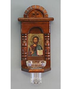 Small Shrine with Icon of Christ