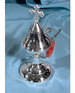 Censer with wooden handle