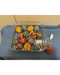 Pysanky Easter Egg Key Chain