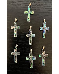 Mother of Pearl Simple Cross