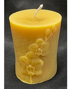 Orchid Pillar Candle (Small)