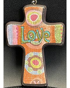 Love Glitter Cross