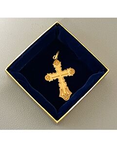 14K Gold Cross ICXC NIKA - SPECIAL ORDER!