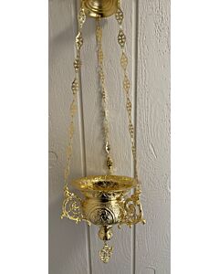 Gold plated Vigil Lamp size#2