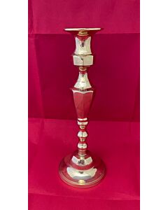 8" Tall Brass Candle Stand