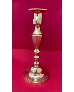 9 3/4" tall Brass Candle Stand