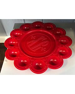 Plastic Paschal Egg Tray with Church Slavonic Lettering