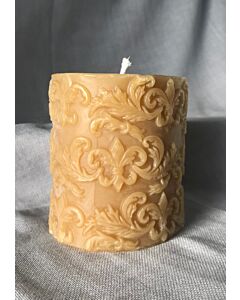 Fleur de Lis Pillar Candle