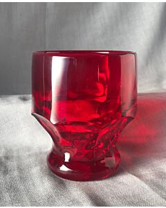 Large Viking votive glass (red)