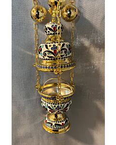 Mini Enameled Censer