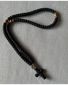 100-knot  Prayer Rope  Wooden Bead (Athonite)