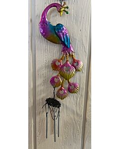 Peacock, small wind chime