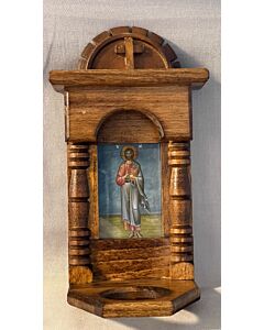 Small Shrine w/ Icon of Christ