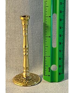 Brass Candlestick with decorated base