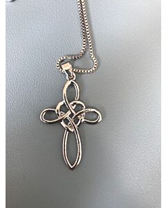 Sterling Silver Viking Cross B