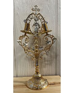 Gold-Plated Pascha Candlestick